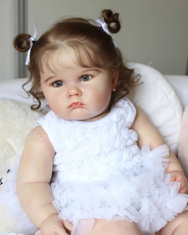 Bebê Reborn Alina - Realista, Silicone Macio