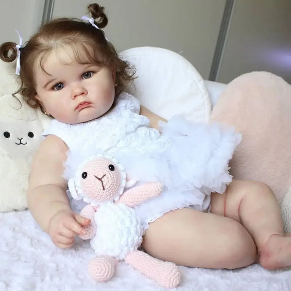 Bebê Reborn Alina - Realista, Silicone Macio