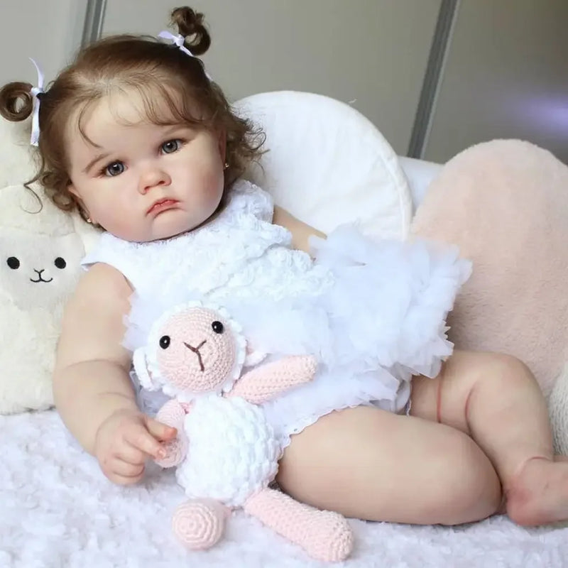 Bebê Reborn Alina - Realista, Silicone Macio