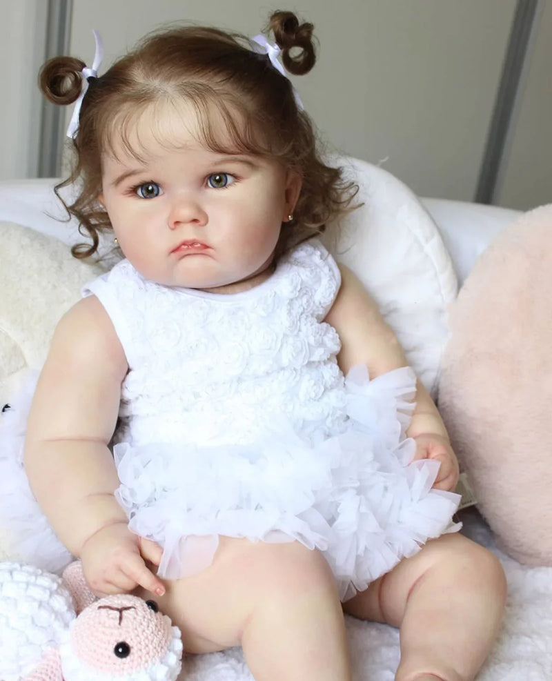 Bebê Reborn Alina - Realista, Silicone Macio